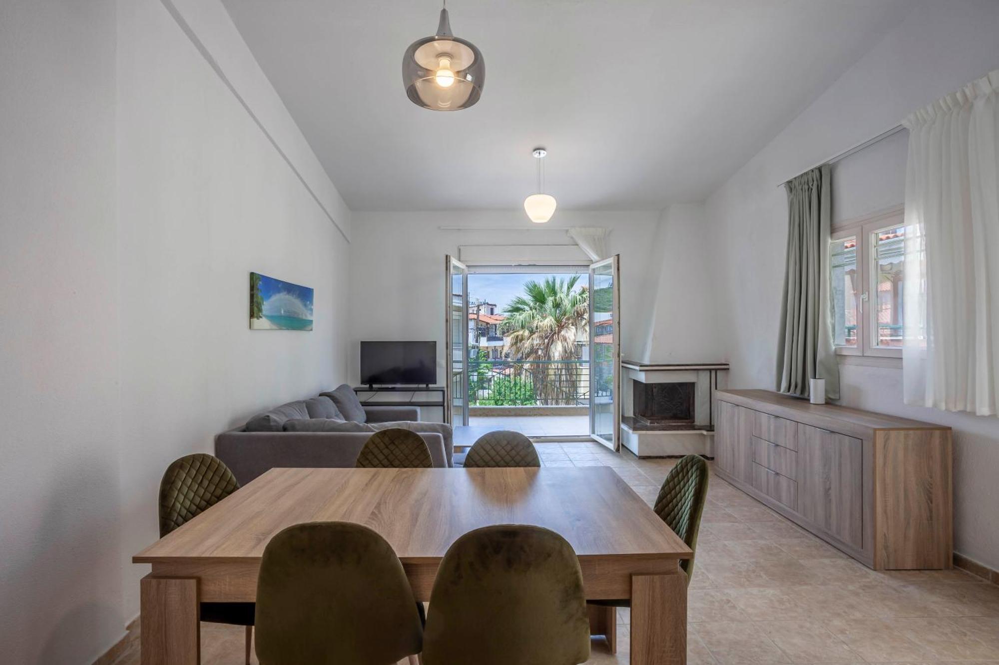 Aris Luxury Apartments Pefkochori Ngoại thất bức ảnh